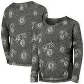 Brooklyn Nets Girls Youth Back in Action Long Sleeve T-Shirt
