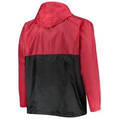 NHL Chicago Blackhawks Big & Tall Anorak Half-Zip Pullover Hoodie