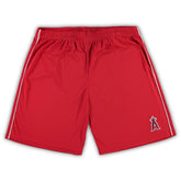 Red Los Angeles Angels Big & Tall Mesh Shorts