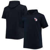 Navy Cleveland Guardians Big & Tall Jersey Short Sleeve Pullover Hoodie T-Shirt