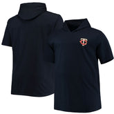 Navy Minnesota Twins Big & Tall Jersey Short Sleeve Pullover Hoodie T-Shirt