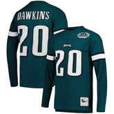 Brian Dawkins Retired Player Name & Number Long Sleeve Top - Philadelphia Eagles Tops
