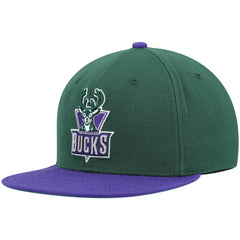 Mitchell & Ness Milwaukee Bucks Hardwood Classics Team Two-Tone 2.0 Snapback Hat
