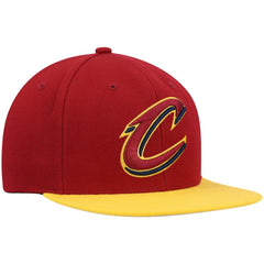 Mitchell & Ness Cleveland Cavaliers Team Two-Tone 2.0 Snapback Hat sale