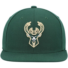 Mitchell & Ness Milwaukee Bucks Ground 2.0 Snapback Hat
