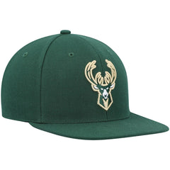 Mitchell & Ness Milwaukee Bucks Ground 2.0 Snapback Hat