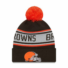 Preschool Repeat Cuffed Knit Hat with Pom - Cleveland Browns Hats