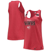 New Era Atlanta Hawks Women's Scoop-Neck Racerback Tank Top
