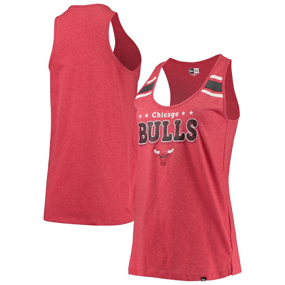 New Era Chicago Bulls Women's Scoop-Neck Racerback Tank Top sale