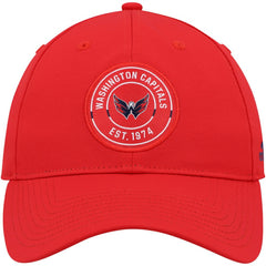 NHL Washington Capitals adidas Team Circle Slouch Adjustable Hat