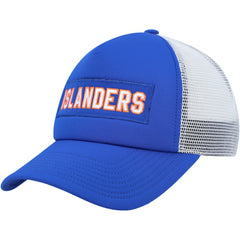 NHL New York Islanders adidas Team Plate Trucker Snapback Hat