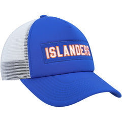 NHL New York Islanders adidas Team Plate Trucker Snapback Hat