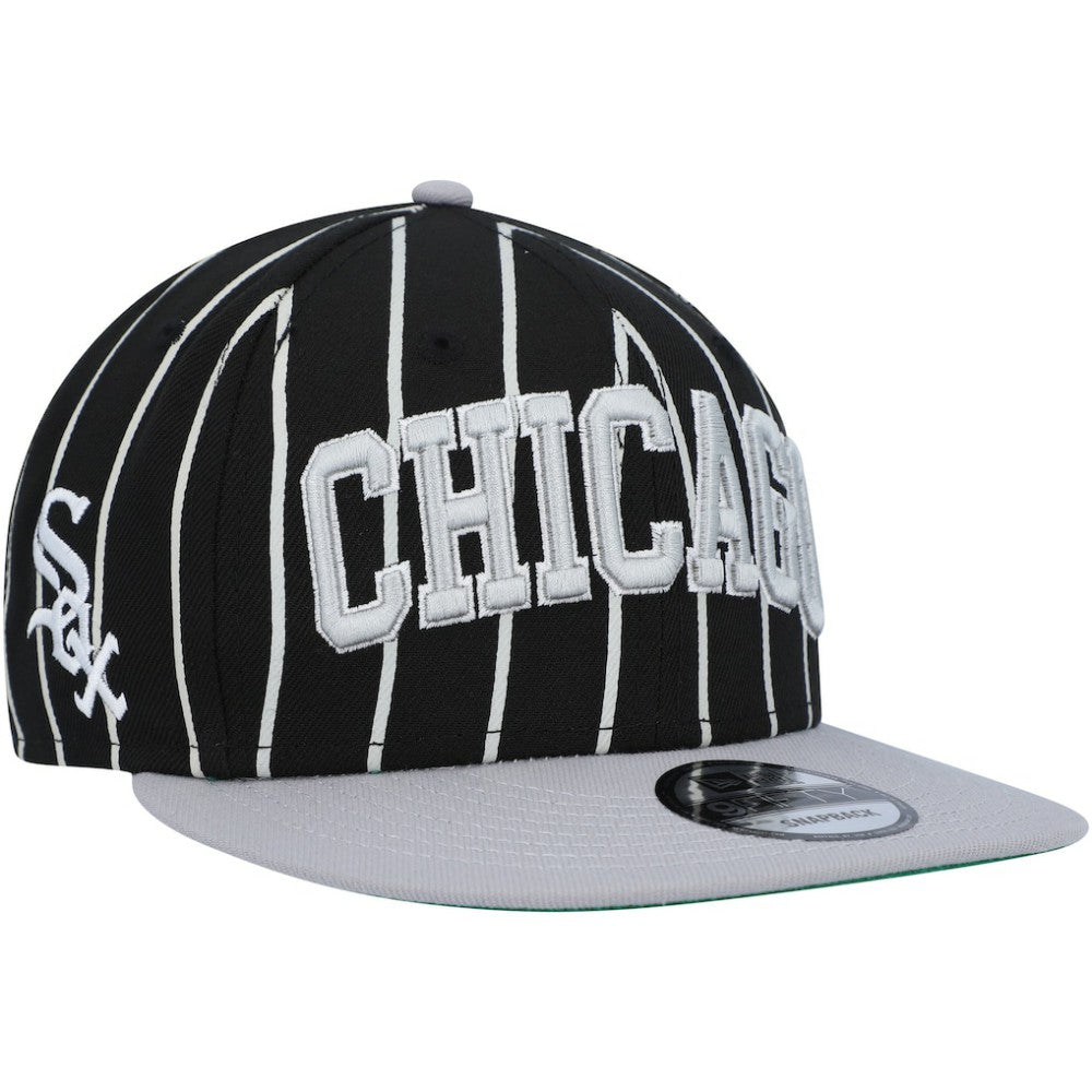 Black/Gray Chicago White Sox New Era City Arch 9FIFTY Snapback Hat