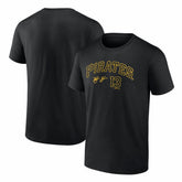 Black Ke'Bryan Hayes Pittsburgh Pirates Fanatics Player Name & Number T-Shirt