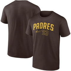 Brown Fernando Tatis Jr. San Diego Padres Fanatics Player Name & Number T-Shirt