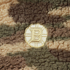 NHL Boston Bruins G-III Sports by Carl Banks Women's Sherpa Quarter-Zip Jacket