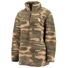 NHL Seattle Kraken G-III Sports by Carl Banks Women's Sherpa Quarter-Zip Jacket