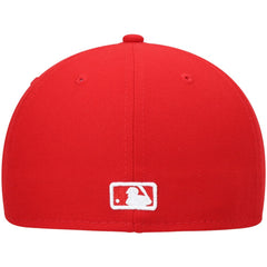 Red San Diego Padres New Era White Logo 59FIFTY Fitted Hat