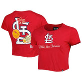 Red St. Louis Cardinals New Era Women's Historic Champs T-Shirt