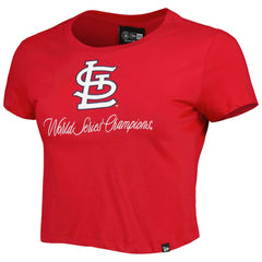 Red St. Louis Cardinals New Era Women's Historic Champs T-Shirt