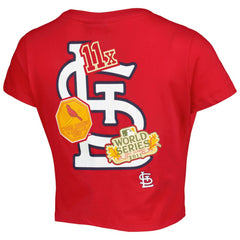 Red St. Louis Cardinals New Era Women's Historic Champs T-Shirt