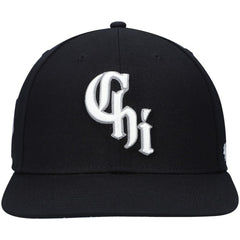 Black Chicago White Sox '47 2021 City Connect Captain Snapback Hat