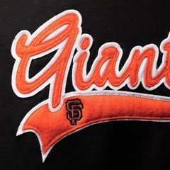 Black San Francisco Giants Soft as a Grape Women's Plus Size Side Split Pullover Hoodie