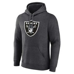 Primary Logo Fitted Pullover Hoodie - Las Vegas Raiders Hoodies