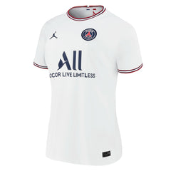 Kylian Mbappé Paris Saint-Germain Jordan Brand Women's 2021/22 Fourth Replica Jersey