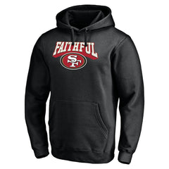 Hometown Collection The Faithful Fitted Pullover Hoodie - San Francisco 49ers Hoodies