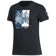 NHL Washington Capitals adidas Women's Reverse Retro 2.0 Playmaker T-Shirt