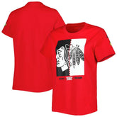 NHL Chicago Blackhawks adidas Women's Reverse Retro Fresh T-Shirt