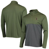 Olive Chicago White Sox Levelwear Delta Pursue Quarter-Zip Jacket