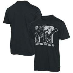 Brooklyn Nets Junk Food NBA x MTV I Want My T-Shirt