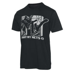 Brooklyn Nets Junk Food NBA x MTV I Want My T-Shirt