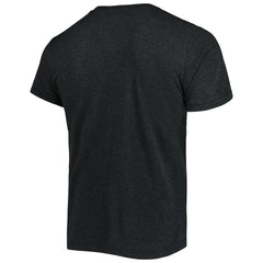 Charcoal Miami Marlins Homage Hand-Drawn Logo Tri-Blend T-Shirt