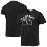 Charcoal Chicago White Sox Homage Team Hyper Local Tri-Blend T-Shirt