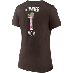 Women's Team Mother's Day V-Neck T-Shirt - Cleveland Browns T-shirts