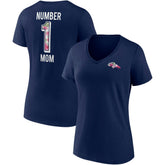 Women's Team Mother's Day V-Neck T-Shirt - Denver Broncos T-shirts