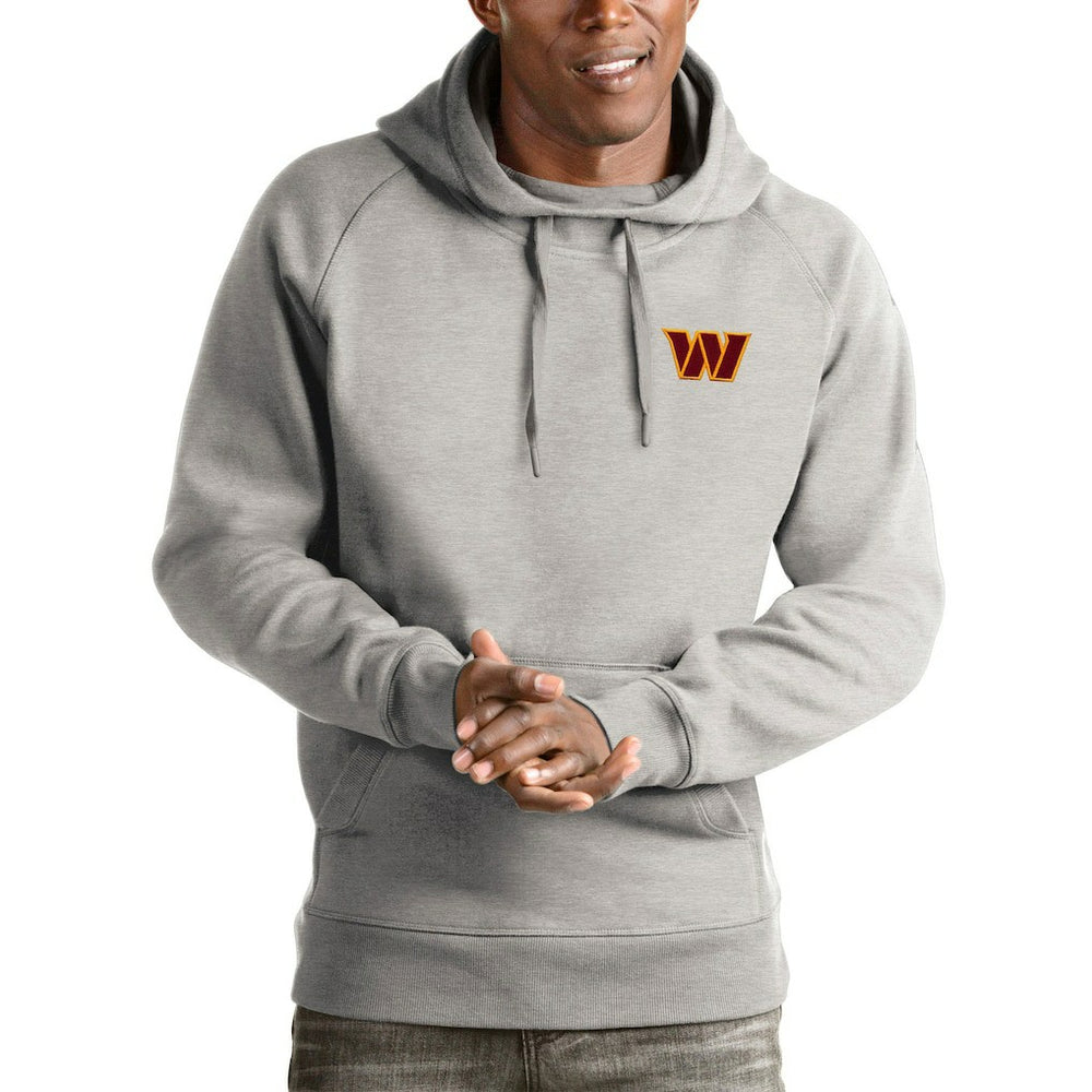 Antigua Victory Pullover Hoodie - Washington Commanders Hoodies