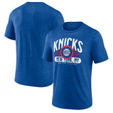 New York Knicks Badge of Honor Tri-Blend T-Shirt