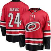NHL Seth Jarvis Carolina Hurricanes Fanatics Alternate Breakaway Player Jersey