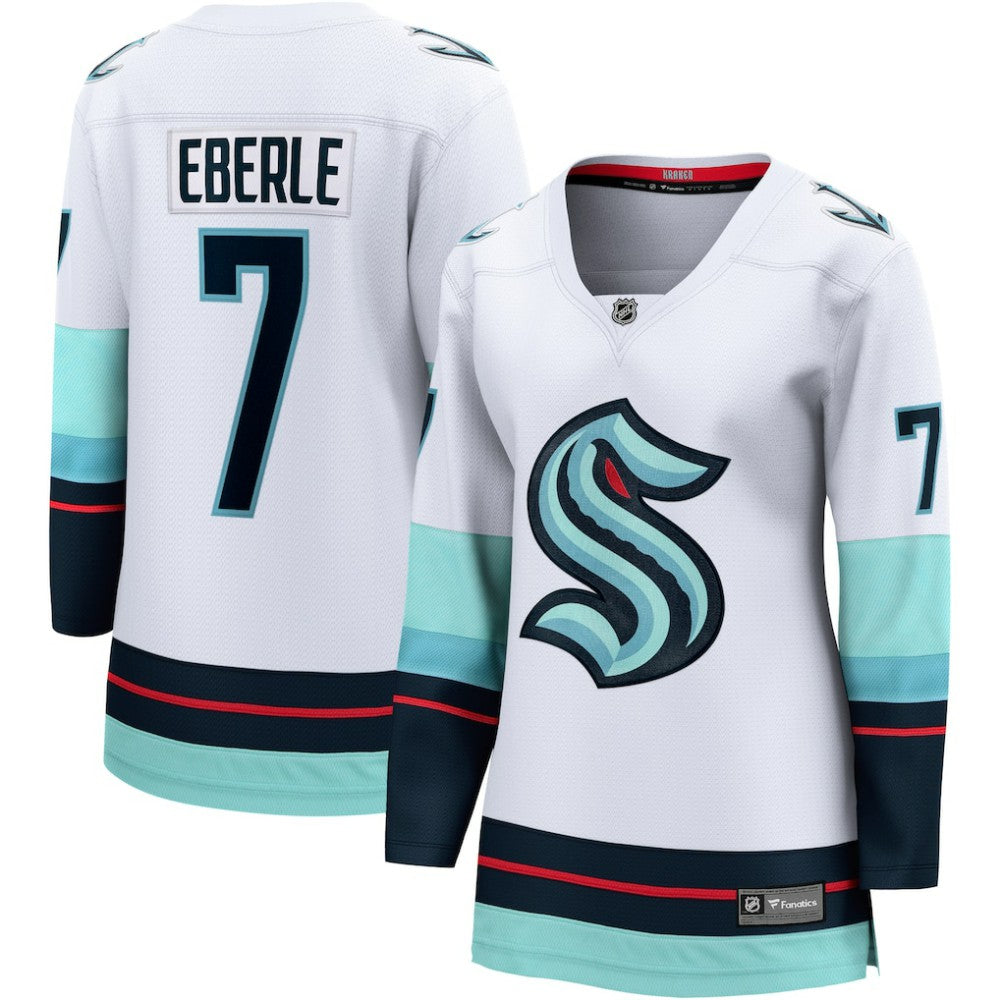 NHL Jordan Eberle Seattle Kraken Fanatics Women's Away Breakaway Jersey