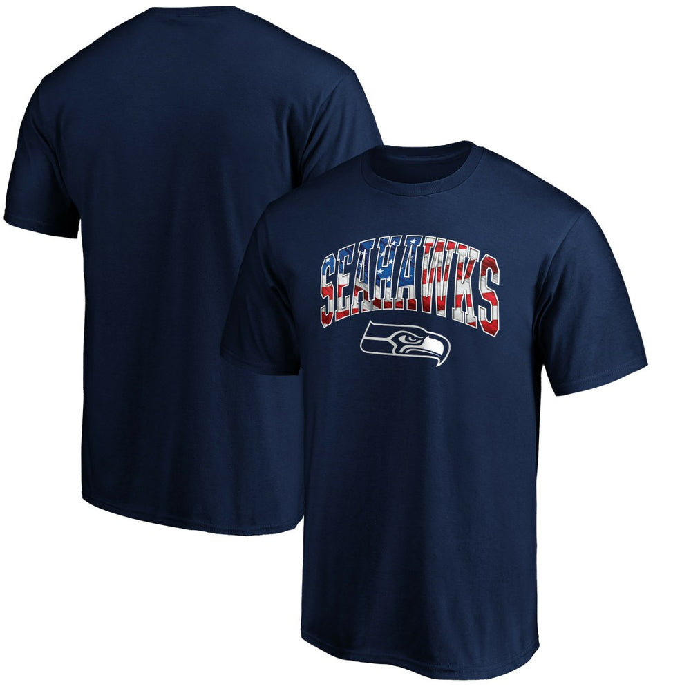 Banner Wave Logo T-Shirt - Seattle Seahawks T-shirts