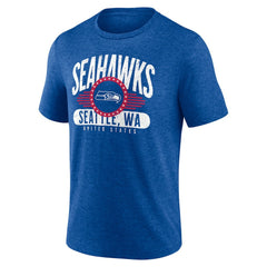 Badge of Honor Tri-Blend T-Shirt - Seattle Seahawks T-shirts