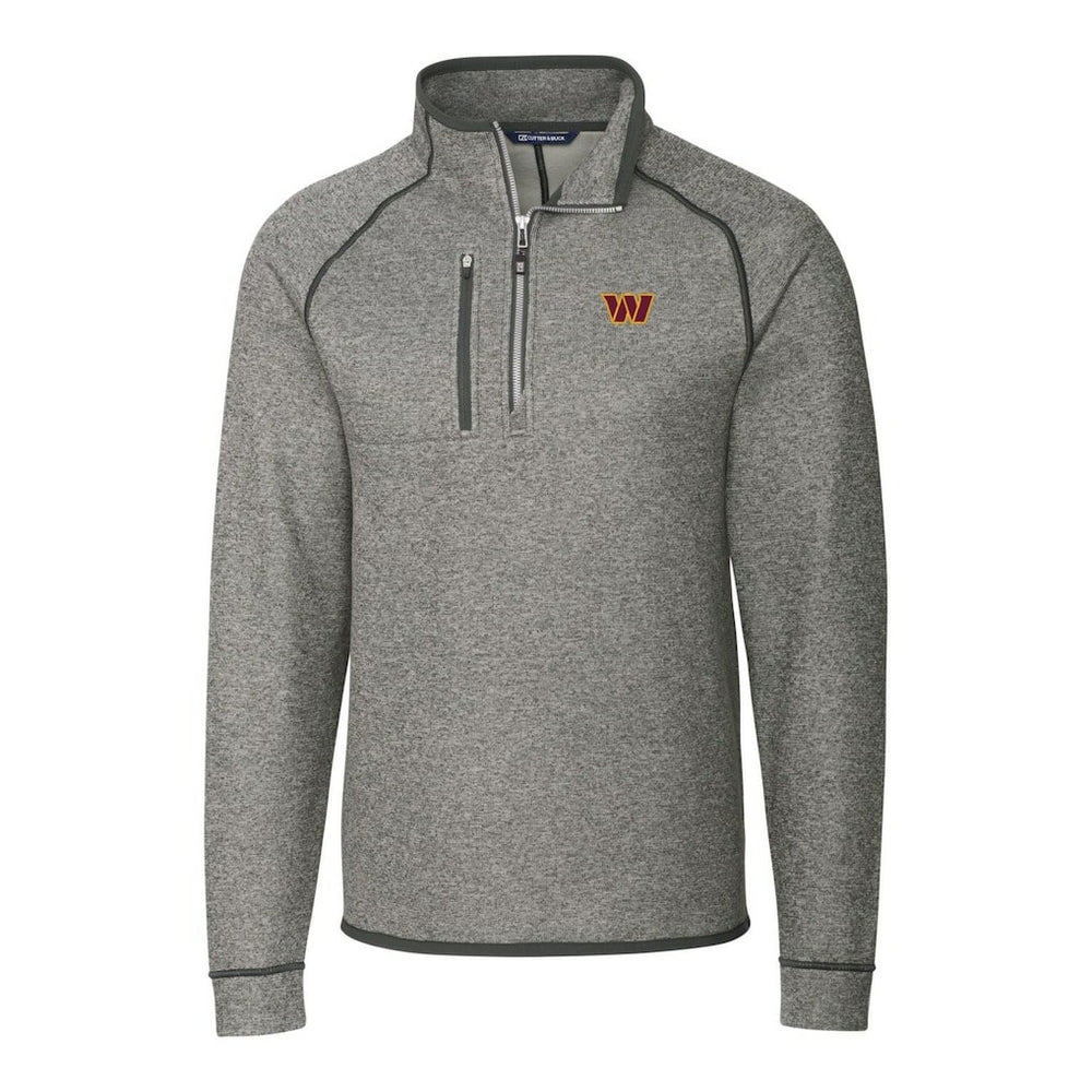 Cutter & Buck Big & Tall Mainsail Half-Zip Pullover Jacket - Washington Commanders Pullover