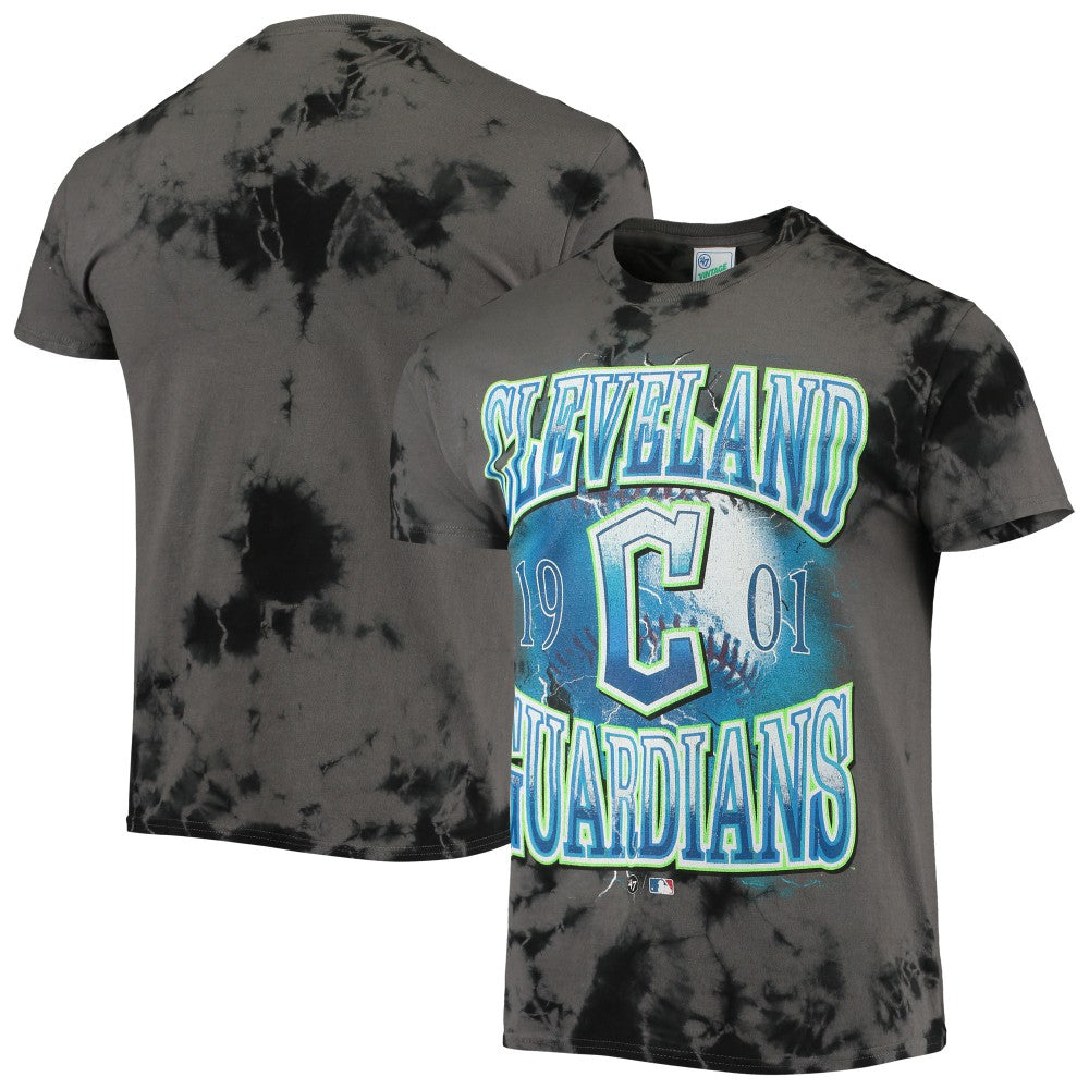 Charcoal Cleveland Guardians '47 Wonder Boy Vintage Tubular T-Shirt