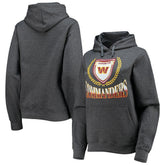 WEAR by Erin Andrews Women's Fleece Pullover Hoodie - Washington Commanders Hoodies