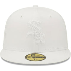 Chicago White Sox New Era White on White 59FIFTY Fitted Hat