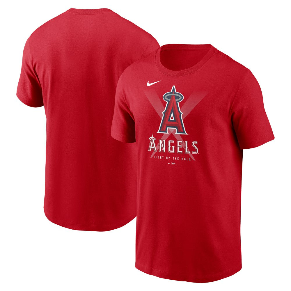 Red Los Angeles Angels Nike Light Up the Halo Local Team T-Shirt